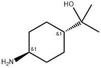 反式-2-(4-氨基环己基)-2-羟基丙烷,899806-45-2,结构式