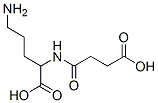 5-amino-2-(3-carboxypropanoylamino)pentanoic acid,899816-95-6,结构式