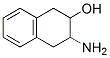 2-Naphthalenol,  3-amino-1,2,3,4-tetrahydro- 化学構造式