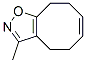 Cyclooct[d]isoxazole, 4,5,8,9-tetrahydro-3-methyl- (9CI) 化学構造式