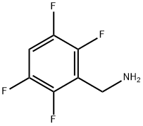 2,3,5,6-四氟苯甲胺 结构式