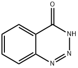 1,2,3-苯并三嗪-4(3H)-酮 结构式