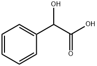 DL-マンデル酸 化学構造式