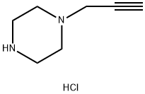 1-PROP-2-YNYLPIPERAZINE DIHYDROCHLORIDE Structure