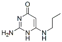 2-amino-6-propylamino-1H-pyrimidin-4-one,90000-49-0,结构式