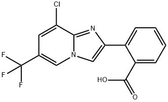 900015-43-2 2-[8-chloro-6-(trifluoromethyl)imidazo[1,2-a]pyridin-2-yl]benzenecarboxylic acid