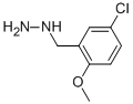 (5-chloro-2-methoxybenzyl)hydrazine Struktur