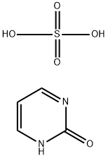 2-HYDROXYPYRIMIDINE SULFATE, 90010-00-7, 结构式