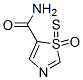 5-Thiazolecarboxamide,  thio-,  1-oxide  (7CI) Struktur
