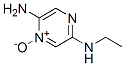 2,5-Pyrazinediamine,  N-ethyl-,  4-oxide  (9CI),900140-31-0,结构式