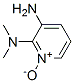 2,3-Pyridinediamine,  N,N-dimethyl-,  1-oxide  (9CI) 化学構造式