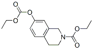 2(1H)-Isoquinolinecarboxylic  acid,  7-[(ethoxycarbonyl)oxy]-3,4-dihydro-,  ethyl  ester 结构式