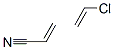 chloroethene: prop-2-enenitrile Structure