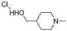 4-PiperidineMethanol, 1-Methyl-, hydrochloride Structure