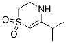 2H-1,4-Thiazine,3,4-dihydro-5-isopropyl-,1,1-dioxide(7CI) 化学構造式