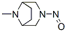 3,8-Diazabicyclo[3.2.1]octane,8-methyl-3-nitroso-(7CI) Structure