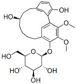 5-O-β-D-グルコピラノシルミリカノール 化学構造式