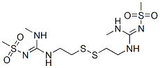 N',N'''-dimesyl-N,N''-dimethyl-5,6-dithia-2,9-diazadecanediamidine Structure