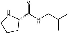 2-Pyrrolidinecarboxamide,N-(2-methylpropyl)-,(S)-(9CI) Structure