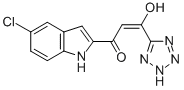 900779-63-7 1-(5-氯-1H-吲哚-2-基)-3-羟基-3-(2H-四唑-5-基)-2-丙烯基-1-酮