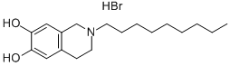 6,7-이소퀴놀린디올,1,2,3,4-테트라하이드로-2-노닐-,하이드로브로마이드
