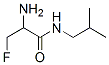 Propanamide,  2-amino-3-fluoro-N-(2-methylpropyl)-,900789-88-0,结构式