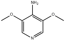 4-Pyridinamine,  3,5-dimethoxy- 化学構造式
