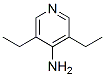 3,5-二乙基吡啶-4-胺 结构式