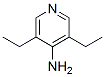 4-Pyridinamine,  3,5-diethyl- 化学構造式