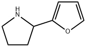 2-(呋喃-2-基)吡咯烷 结构式