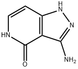 3-氨基-1H-吡唑[4,3-C]吡啶-4-酮 结构式