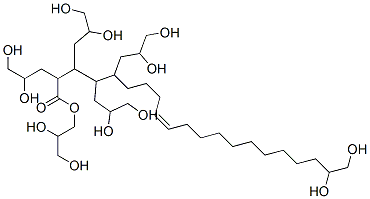 1,2,3-Propanetriol, homopolymer, (9Z)-9-octadecenoate,9009-31-8,结构式