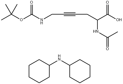 DL-2-ACETAMIDO-6-(BOC-AMINO)-4-HEXYNOIC ACID DCHA