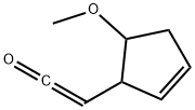 Ethenone, (5-methoxy-2-cyclopenten-1-yl)- (9CI) 结构式