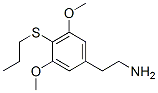 3,5-Dimethoxy-4-(propylthio)benzeneethaneamine Structure