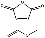メトキシエチレン無水マレイン酸共重合体 化学構造式