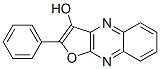 Furo[2,3-b]quinoxalin-3-ol,  2-phenyl- 化学構造式