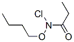 Propanamide,  N-butoxy-N-chloro- Struktur