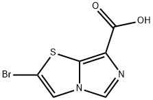 2-BroMoiMidazo[5,1-b]thiazole-7-carboxylic acid 化学構造式