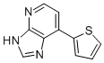 3H-Imidazo[4,5-b]pyridine, 7-(2-thienyl)- Struktur