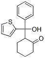 Cyclohexanone,  2-(hydroxyphenyl-2-thienylmethyl)-|