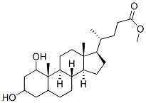 methyl 1,3-dihydroxycholan-24-oate|