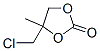 1,3-Dioxolan-2-one,  4-(chloromethyl)-4-methyl- 结构式