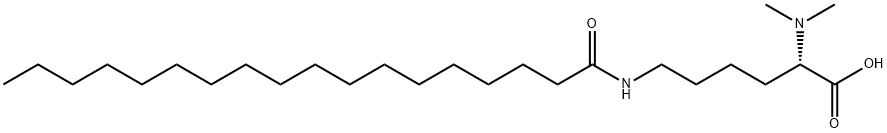 N2,N2-dimethyl-N6-(1-oxooctadecyl)-L-lysine|