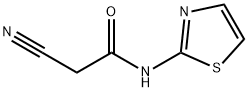 2-氰基-N-(1,3-噻唑-2-基)乙酰胺,90158-62-6,结构式