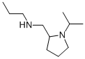 N-[(1-ISOPROPYL-2-PYRROLIDINYL)METHYL]-1-PROPANAMINE,901585-75-9,结构式