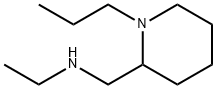 ETHYL[(1-PROPYLPIPERIDIN-2-YL)METHYL]AMINE Structure