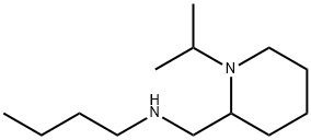 BUTYL[(1-ISOPROPYLPIPERIDIN-2-YL)METHYL]AMINE Struktur