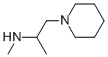 N-METHYL-1-(1-PIPERIDINYL)-2-PROPANAMINE Structure