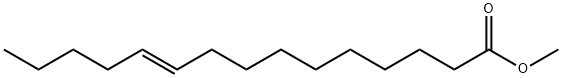 10TR-十五烯酸甲酯 结构式